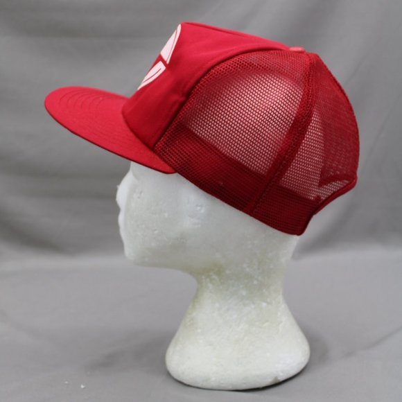 Vintage Screened Trucker Hat - HT Hot Shot Trucking - Adult Snapback - Picture 4 of 8